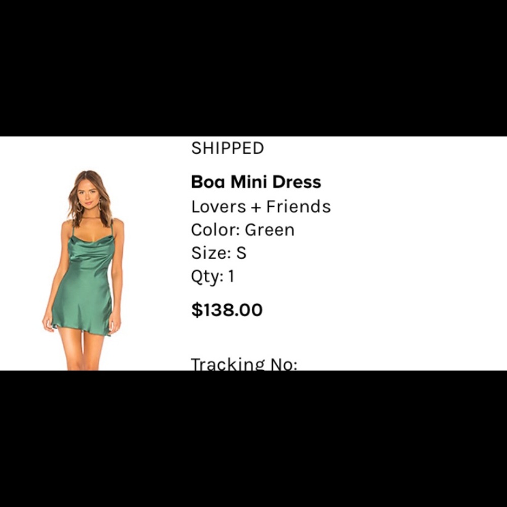 lovers and friends dress